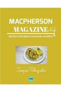 Macpherson Magazine Chef's - Receta Congrio en salsa de azafrán