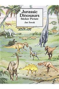Jurassic Dinosaurs Sticker Picture