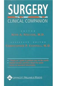 Surgery Clinical Companion (Books)