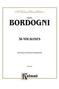 Thirty-six Vocalises in Modern Style (Spicker)
