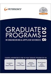 Graduate Programs in Engineering & Applied Sciences 2018