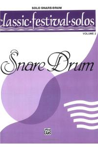 CLASSIC FEST SOLOS II SNARE DRUM UNACC