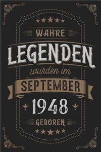 Wahre Legenden wurden im September 1948 geboren