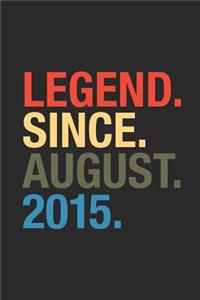 Legend Since August 2015