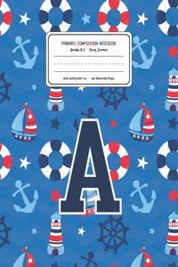 Primary Composition Notebook Grades K-2 Story Journal A