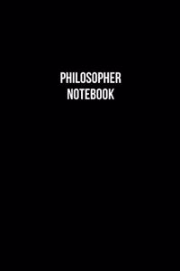 Philosopher Notebook - Philosopher Diary - Philosopher Journal - Gift for Philosopher
