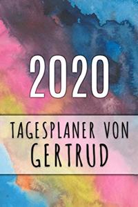 2020 Tagesplaner von Gertrud