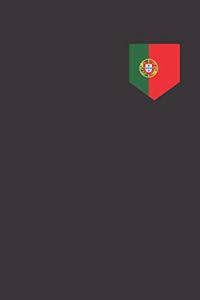 Portugal National County Flag Notebook Journal