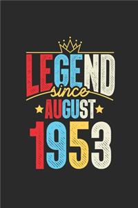 Legend Since August 1953