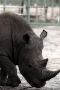 Rhinocéros Carnet de notes