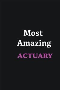 Most Amazing Actuary