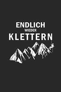 Endlich wieder Klettern