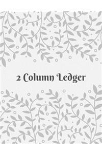 2 Column Ledger
