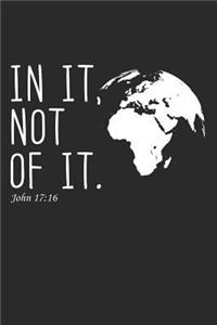 In It Not of It John 17