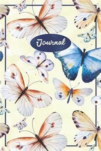 Watercolor Butterfly Journal