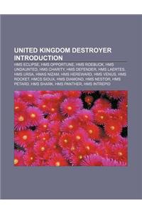 United Kingdom Destroyer Introduction