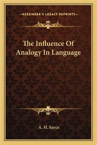 Influence of Analogy in Language