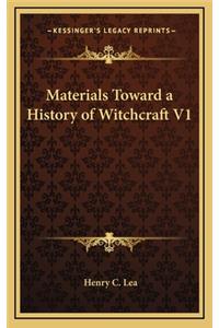 Materials Toward a History of Witchcraft V1