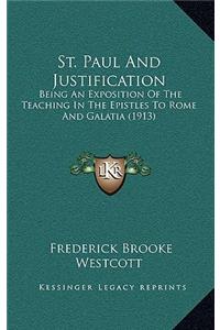 St. Paul and Justification