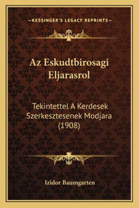 Az Eskudtbirosagi Eljarasrol
