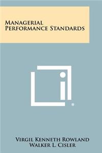 Managerial Performance Standards
