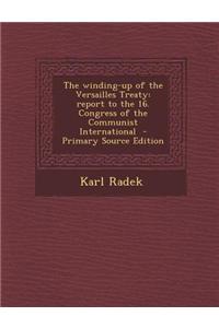 The Winding-Up of the Versailles Treaty