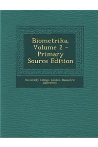 Biometrika, Volume 2