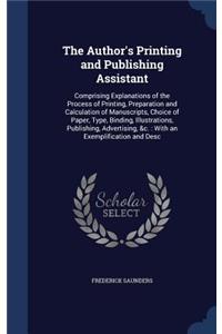 The Author's Printing and Publishing Assistant