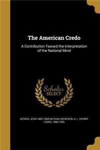 The American Credo