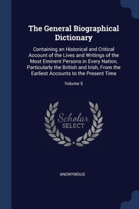 The General Biographical Dictionary