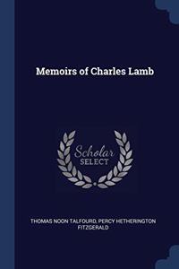 MEMOIRS OF CHARLES LAMB