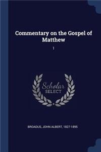 Commentary on the Gospel of Matthew