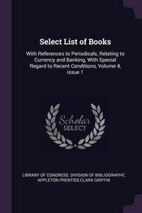 Select List of Books