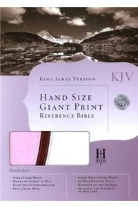 Hand Size Giant Print Reference Bible-KJV