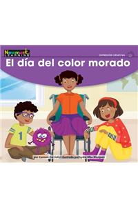 El Dfa del Color Morado Leveled Text