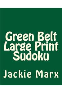 Green Belt Large Print Sudoku