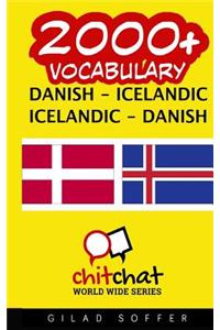 2000+ Danish - Icelandic Icelandic - Danish Vocabulary