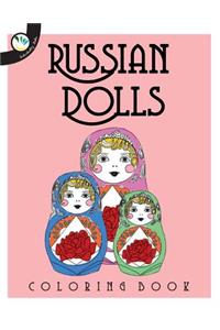 Russian Dolls Coloring Book