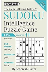 Sudoku Puzzle Books Volume 11. Easy. Sudoku Intelligence Puzzle Game