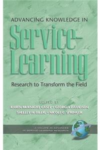 Advancing Knowledge in Service-Learning