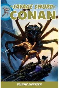 Savage Sword of Conan Volume 18