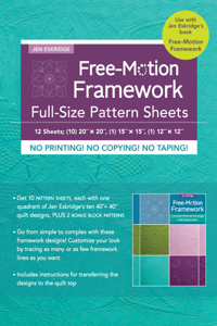 Free-Motion Framework Full-Size Pattern Sheets