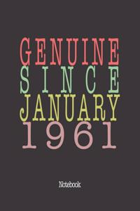 Genuine Since January 1961