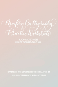 Modern Calligraphy Practice Worksheets