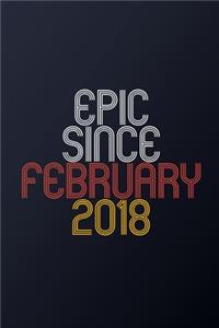 Epic Since February 2018