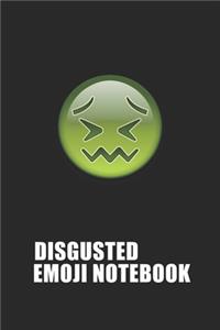 Disgusted Emoji Emoticons Notebook Emoji Notebook, Blank Composition Book, Emoji Notebooks for Girls/Boys, Emoji School Supplies Notebook for School / Teacher / Office / Student