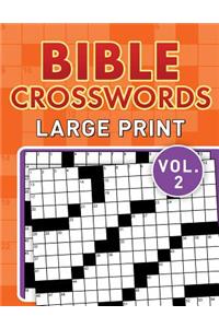 Bible Crosswords Large Print Vol. 2