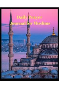 Daily Prayer Journal for Muslims