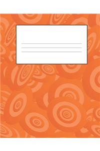 Orange Composition Notebook