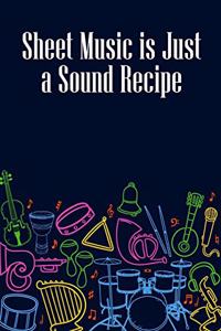 Sheet Music is Just a Sound Recipe